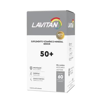 Suplemento Vitamínico Lavitan Vitalidade 60 Cápsulas